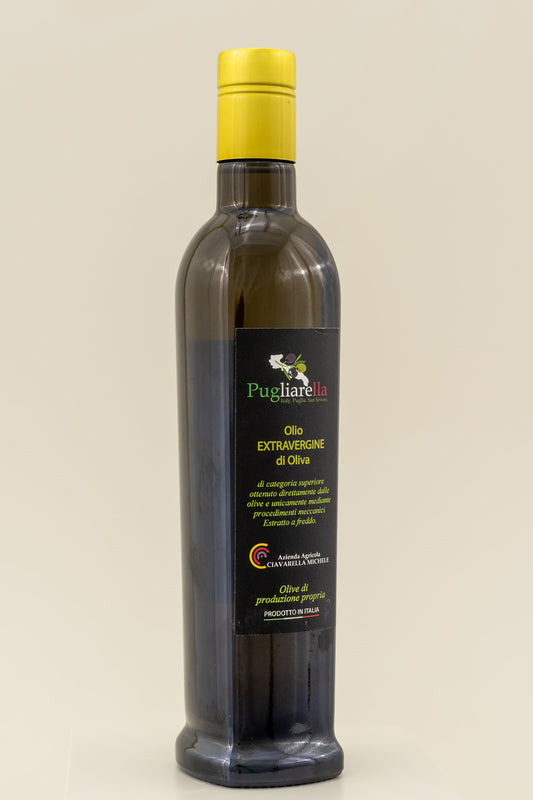 EXTRA VIRGIN OLIVE OIL IN 750ML GLASS BOTTLE
