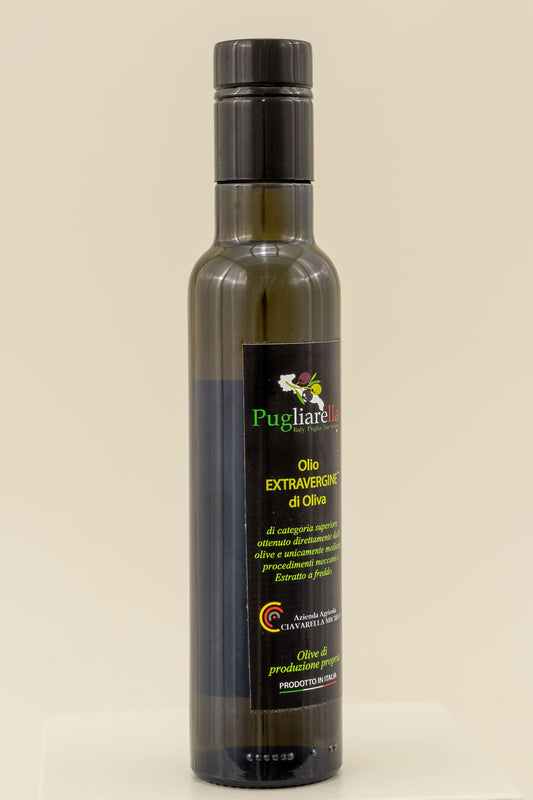 EXTRA VIRGIN OLIVE OIL IN 250ML GLASS BOTTLE