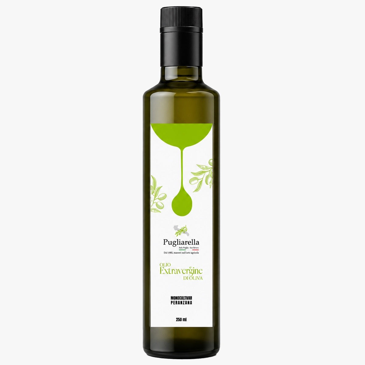 OLIO EXTRAVERGINE DI OLIVA IN BOTTIGLIA DI VETRO DA 250ML